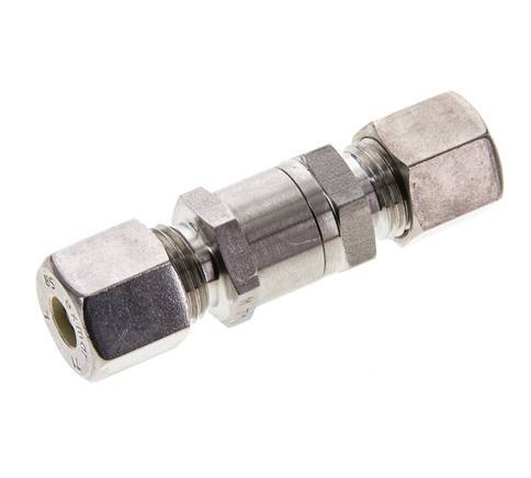 Válvula de retención hidráulica Anillo de compresión 8S (M16x1,5) Acero inoxidable 1-400bar (15-5800)psi ISO 8434-1