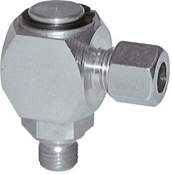 12S y M18x1,5 Racor giratorio de acero con rosca macho DN 8400 bar NBR giratorio ISO 8434-1