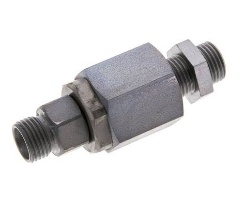 10L Acero Zincado Rótula con Guía de Bola Racor Pasamuros 315 bar NBR ISO 8434-1