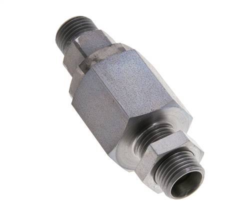 10L Acero Zincado Rótula con Guía de Bola Racor Pasamuros 315 bar NBR ISO 8434-1