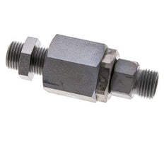 10L Acero Zincado Rótula con Guía de Bola Racor Pasamuros 315 bar NBR ISO 8434-1