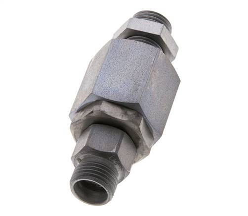 10L Acero Zincado Rótula con Guía de Bola Racor Pasamuros 315 bar NBR ISO 8434-1