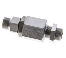 12L Acero Zincado Rótula con Guía de Bola Racor Pasamuros 315 bar NBR ISO 8434-1