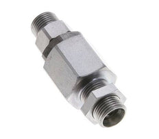 12L Acero Zincado Rótula con Guía de Bola Racor Pasamuros 315 bar NBR ISO 8434-1