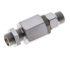 12L Acero Zincado Rótula con Guía de Bola Racor Pasamuros 315 bar NBR ISO 8434-1