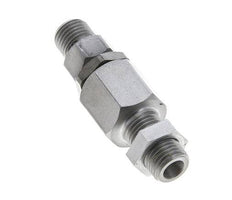 6S Rótula de acero zincado con guía esférica Racor de corte Pasamuros 350 bar NBR ISO 8434-1