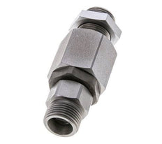 12S Acero Zincado Rótula con Guía de Bola Racor Pasamuros 350 bar NBR ISO 8434-1