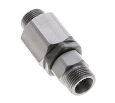 12S Zink plated Steel Ball-Guided Swivel Joint Cutting Fitting DN 7.5350 bar NBR ISO 8434-1