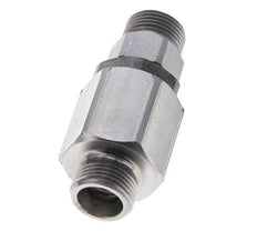 12S Zink plated Steel Ball-Guided Swivel Joint Cutting Fitting DN 7.5350 bar NBR ISO 8434-1