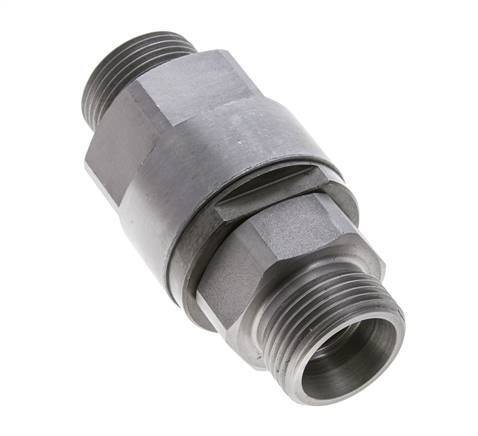 20S Zink plated Steel Ball-Guided Swivel Joint Cutting Fitting DN 16350 bar NBR ISO 8434-1