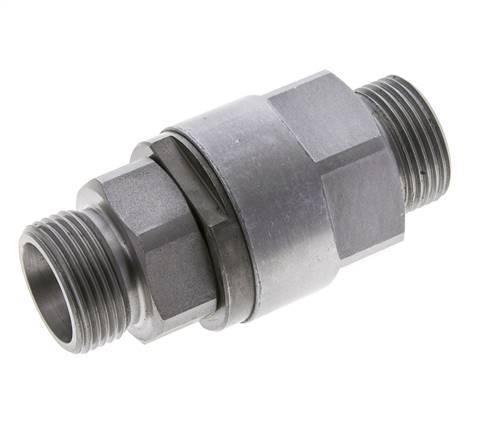 20S Zink plated Steel Ball-Guided Swivel Joint Cutting Fitting DN 16350 bar NBR ISO 8434-1