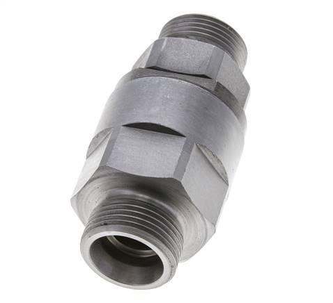 20S Zink plated Steel Ball-Guided Swivel Joint Cutting Fitting DN 16350 bar NBR ISO 8434-1