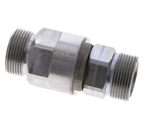 25S Racor giratorio de acero cincado DN 20350 bar NBR ISO 8434-1