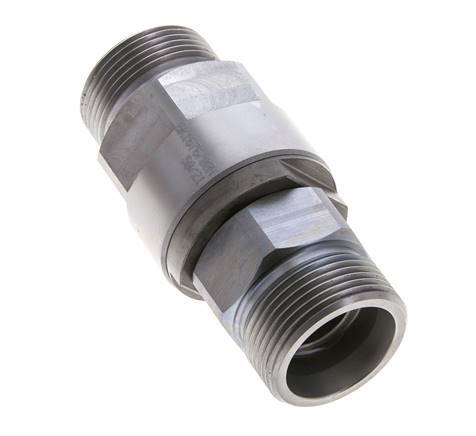 25S Racor giratorio de acero cincado DN 20350 bar NBR ISO 8434-1