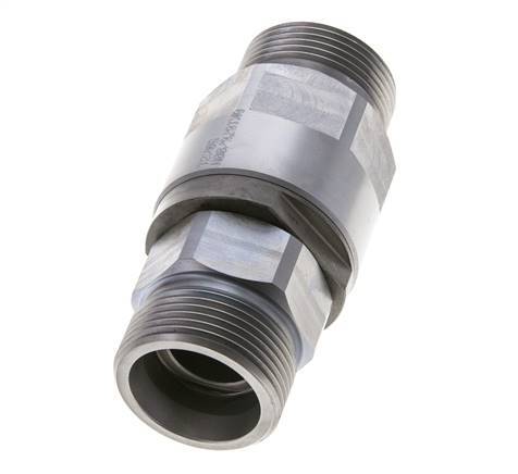 25S Racor giratorio de acero cincado DN 20350 bar NBR ISO 8434-1