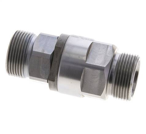 25S Racor giratorio de acero cincado DN 20350 bar NBR ISO 8434-1