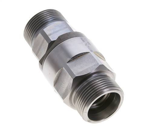 25S Racor giratorio de acero cincado DN 20350 bar NBR ISO 8434-1