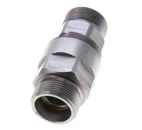 25S Racor giratorio de acero cincado DN 20350 bar NBR ISO 8434-1