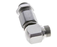 16S Codo de acero zincado Rótula con guía de bola Racor de corte Pasamuros DN 12350 bar NBR ISO 8434-1