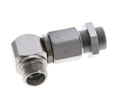 16S Codo de acero zincado Rótula con guía de bola Racor de corte Pasamuros DN 12350 bar NBR ISO 8434-1