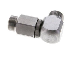 16S Codo de acero cincado Racor giratorio con guía de bola DN 12350 bar NBR ISO 8434-1