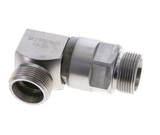 25S Codo de acero zincado Racor con rótula DN 20350 bar NBR ISO 8434-1
