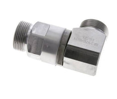 25S Codo de acero zincado Racor con rótula DN 20350 bar NBR ISO 8434-1