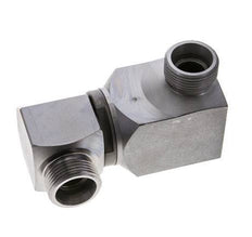 20S Zink plated Steel Ball-Guided Double Swivel Joint Cutting Fitting DN 16350 bar NBR ISO 8434-1