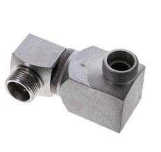 20S Zink plated Steel Ball-Guided Double Swivel Joint Cutting Fitting DN 16350 bar NBR ISO 8434-1