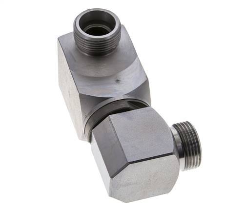 20S Zink plated Steel Ball-Guided Double Swivel Joint Cutting Fitting DN 16350 bar NBR ISO 8434-1