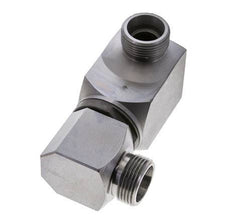 20S Zink plated Steel Ball-Guided Double Swivel Joint Cutting Fitting DN 16350 bar NBR ISO 8434-1