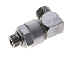 15L & M18x1.5 Codo de acero zincado Racor giratorio con rosca macho DN 10315 bar NBR ISO 8434-1