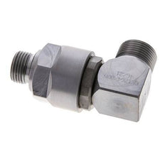 15L & M18x1.5 Codo de acero zincado Racor giratorio con rosca macho DN 10315 bar NBR ISO 8434-1