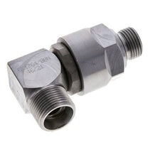 15L & M18x1.5 Codo de acero zincado Racor giratorio con rosca macho DN 10315 bar NBR ISO 8434-1