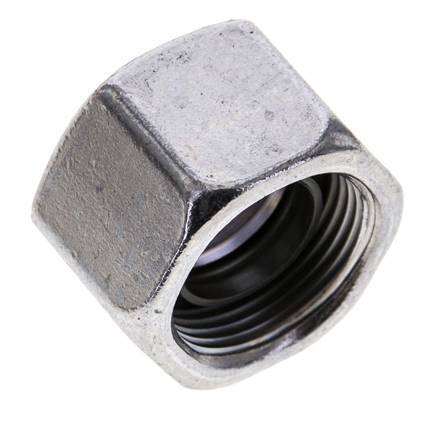 16S (M24x1.5) Steel Functional Nut FKM