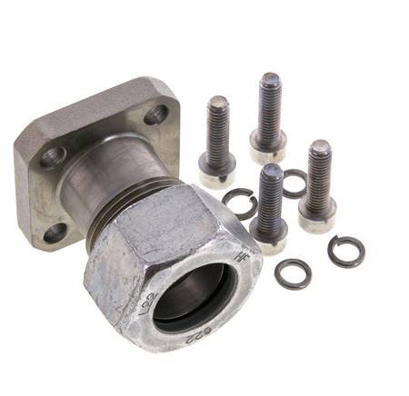Brida de bomba LK 40 Acero con 22L (M30x2)