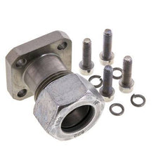 Brida de bomba LK 40 Acero con 22L (M30x2)