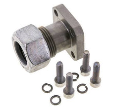 Brida de bomba LK 40 Acero con 22L (M30x2)