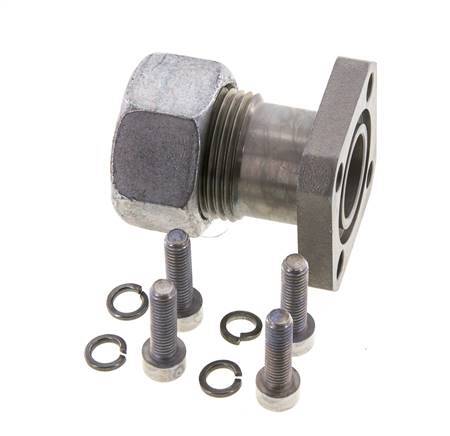 Brida de bomba LK 40 Acero con 22L (M30x2)