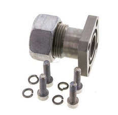 Brida de bomba LK 40 Acero con 22L (M30x2)