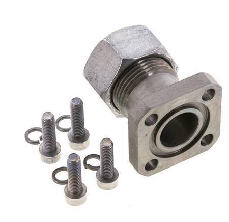 Brida de bomba LK 40 Acero con 22L (M30x2)