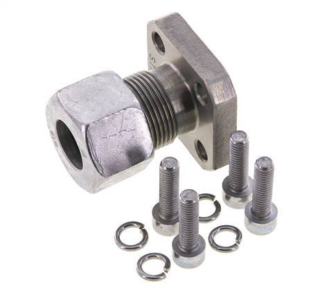 Brida de bomba LK 35 Acero con 16S (M24x1,5)
