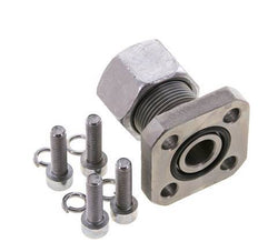 Brida de bomba LK 35 Acero con 16S (M24x1,5)