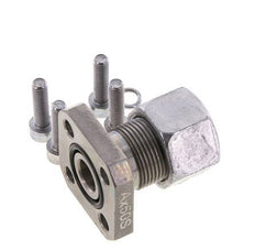 Brida de bomba LK 35 Acero con 16S (M24x1,5)