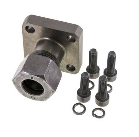 Brida de bomba LK 55 Acero con 20S (M30x2)