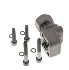 LK 30 Codo Brida de bomba Fundición maleable con 15L (M22x1,5)