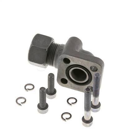 LK 35 Codo brida de bomba Fundición maleable con 15L (M22x1,5)