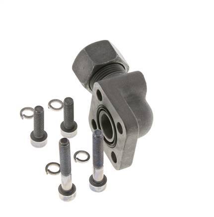 LK 35 Codo brida de bomba Fundición maleable con 15L (M22x1,5)