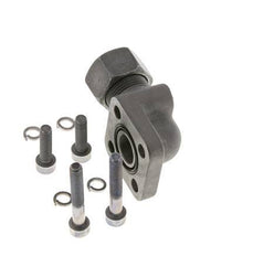 LK 35 Codo brida de bomba Fundición maleable con 15L (M22x1,5)