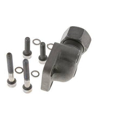 LK 35 Codo brida de bomba Fundición maleable con 15L (M22x1,5)